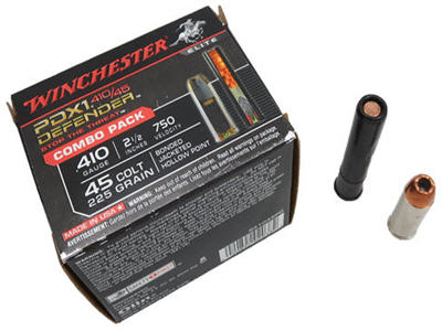 winchester pdx1 defender 410 governor ammo