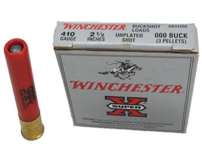 winchester super x 410 governor ammo